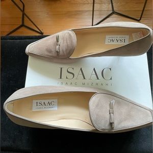 Isaac Mizrahi Suede Heel Shoes